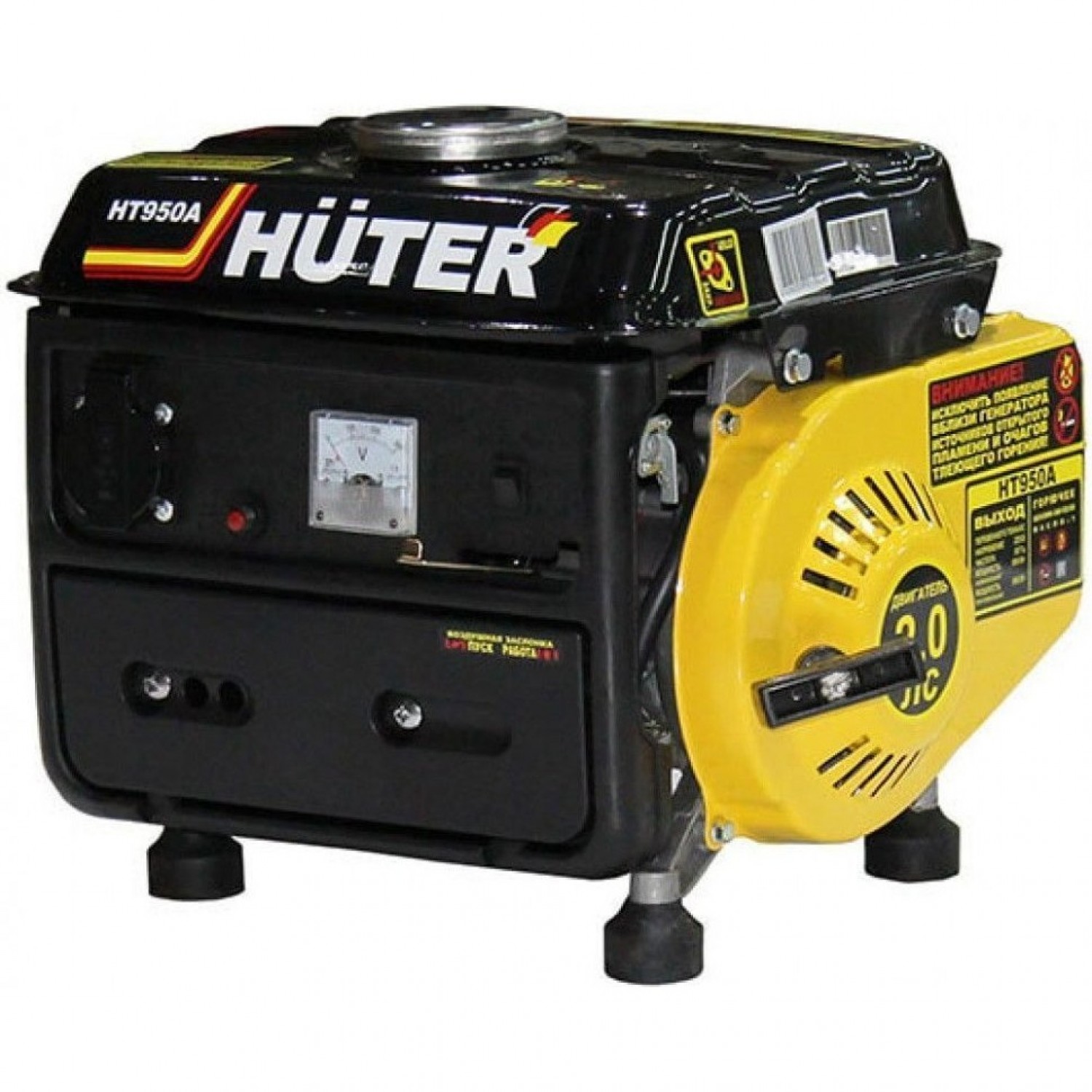 HUTER HT950A 64/1/1. Купить Портативный бензогенератор на Официальном Сайте  HUTER в России.